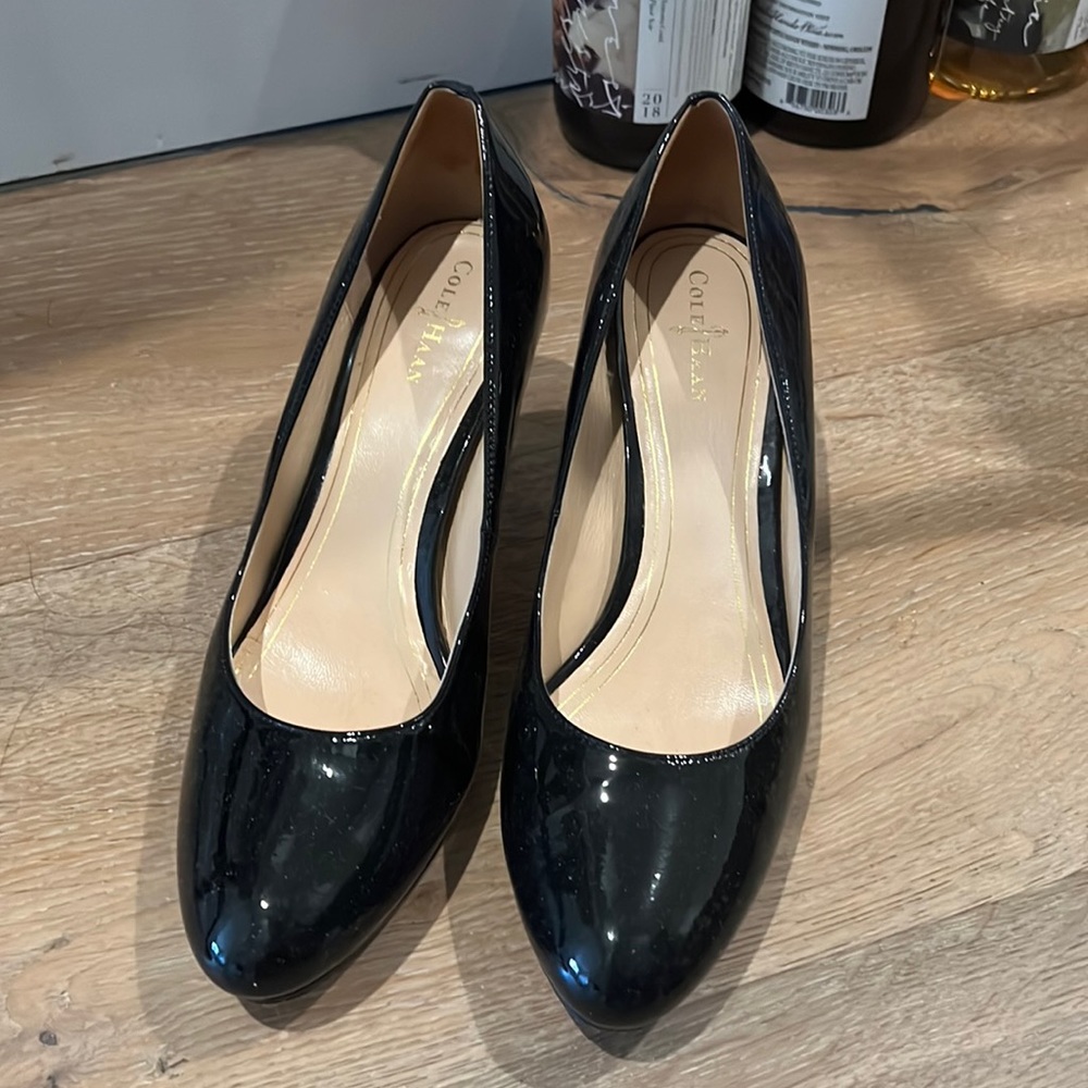 Patent leather Cole haan Nike air pumps